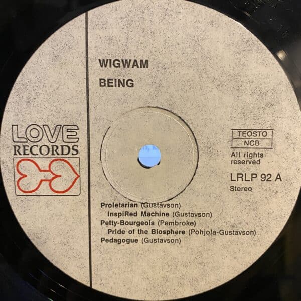 Wigwam – Being - Image 3