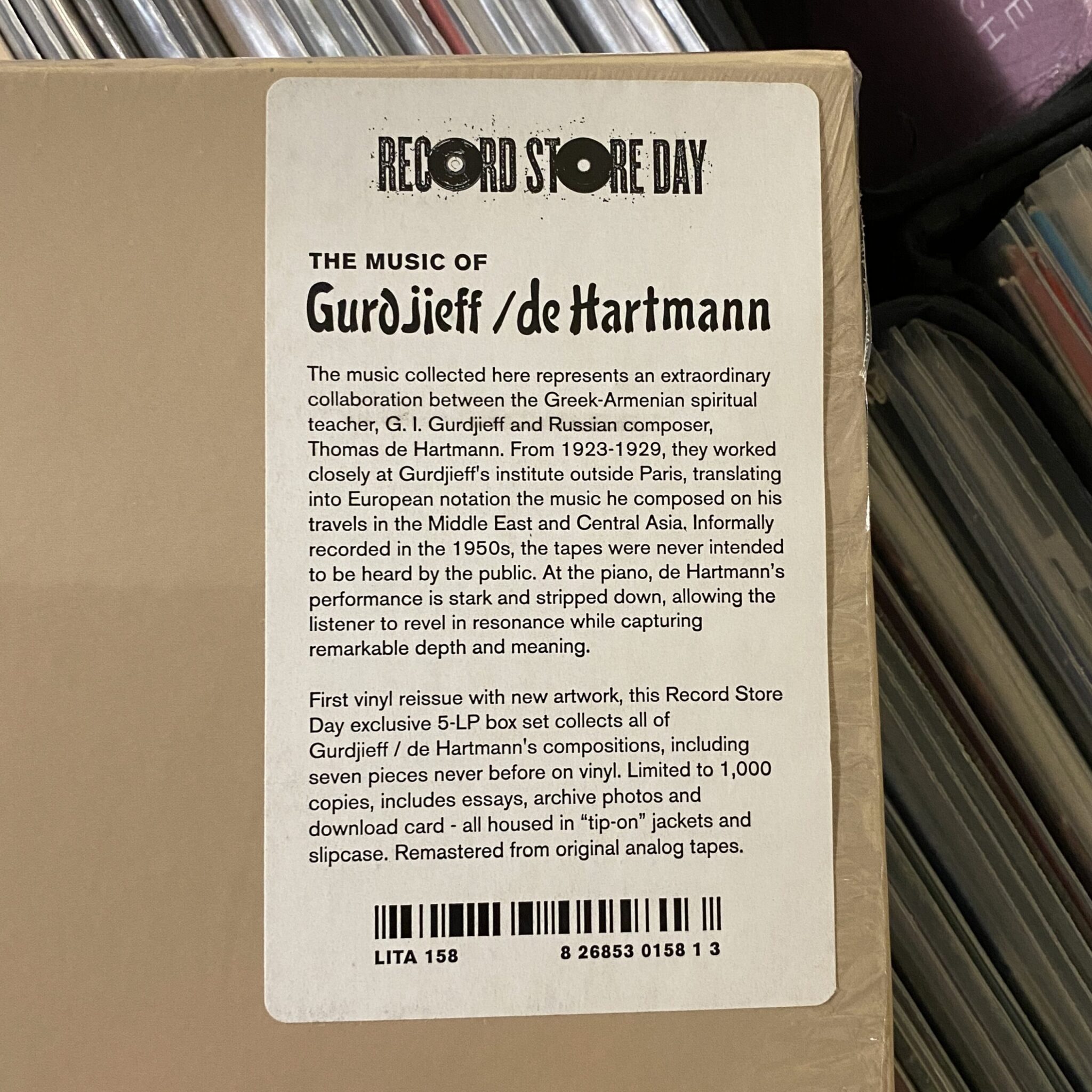 Gurdjieff / de Hartmann – The Music Of Gurdjieff / De Hartmann - Image 2