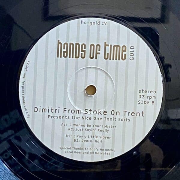 Dimitri From Stoke On Trent – The Nice One Innit Edits