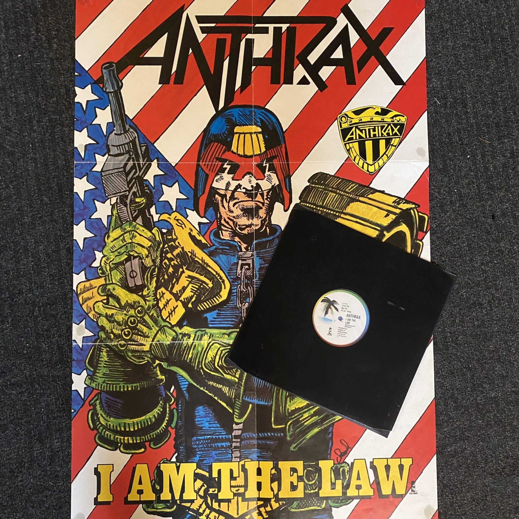 Anthrax – I Am The Law MAXI - Image 2