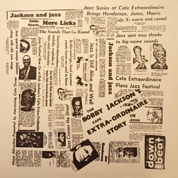 Bobby Jackson – The Café Extra-Ordinaire Story