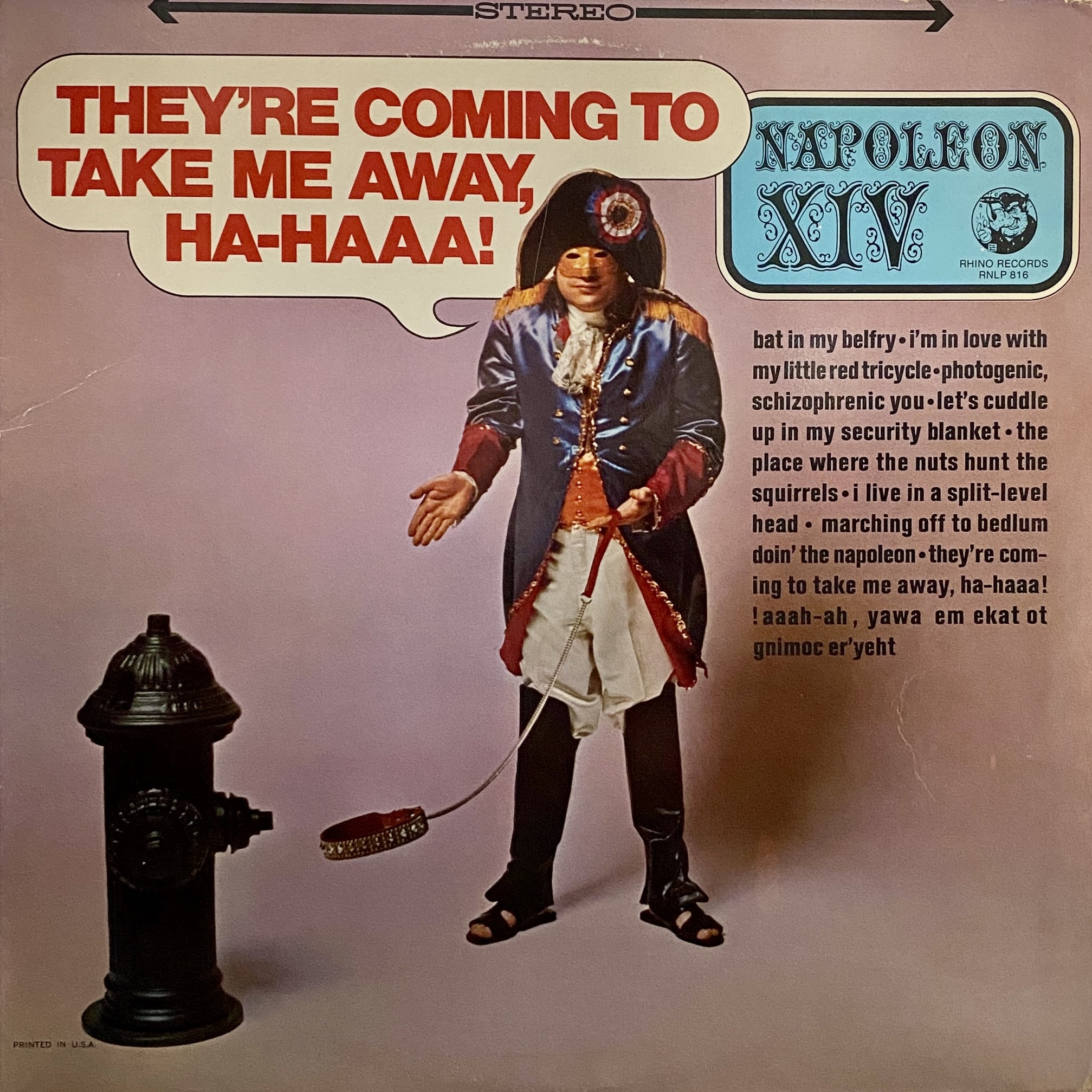 Napoleon XIV – They're Coming To Take Me Away, Ha-Haaa!