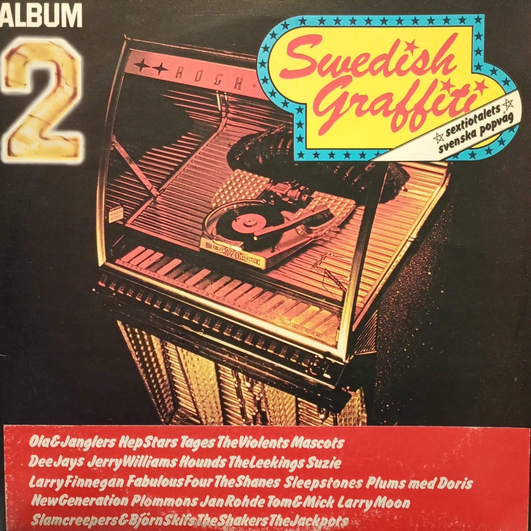 Various – Swedish Graffiti Album 2 (Sextiotalets Svenska Popvåg)