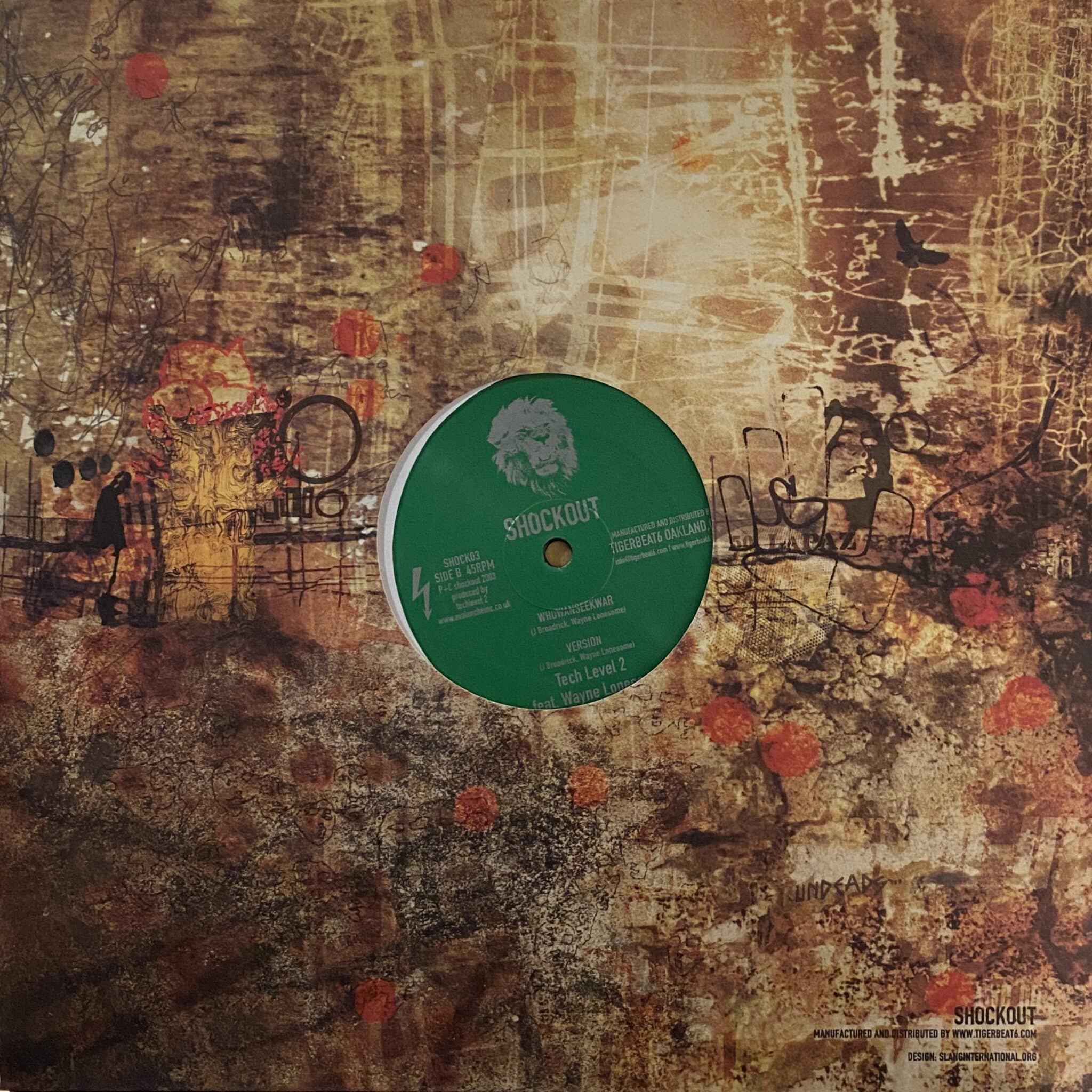 Soundmurderer & SK-1 / Tech Level 2 Feat. Wayne Lonesome – Whowanseekwar EP