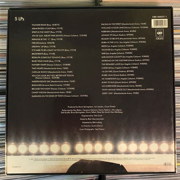 Bruce Springsteen & The E Street Band – Live/1975-85 - Image 2