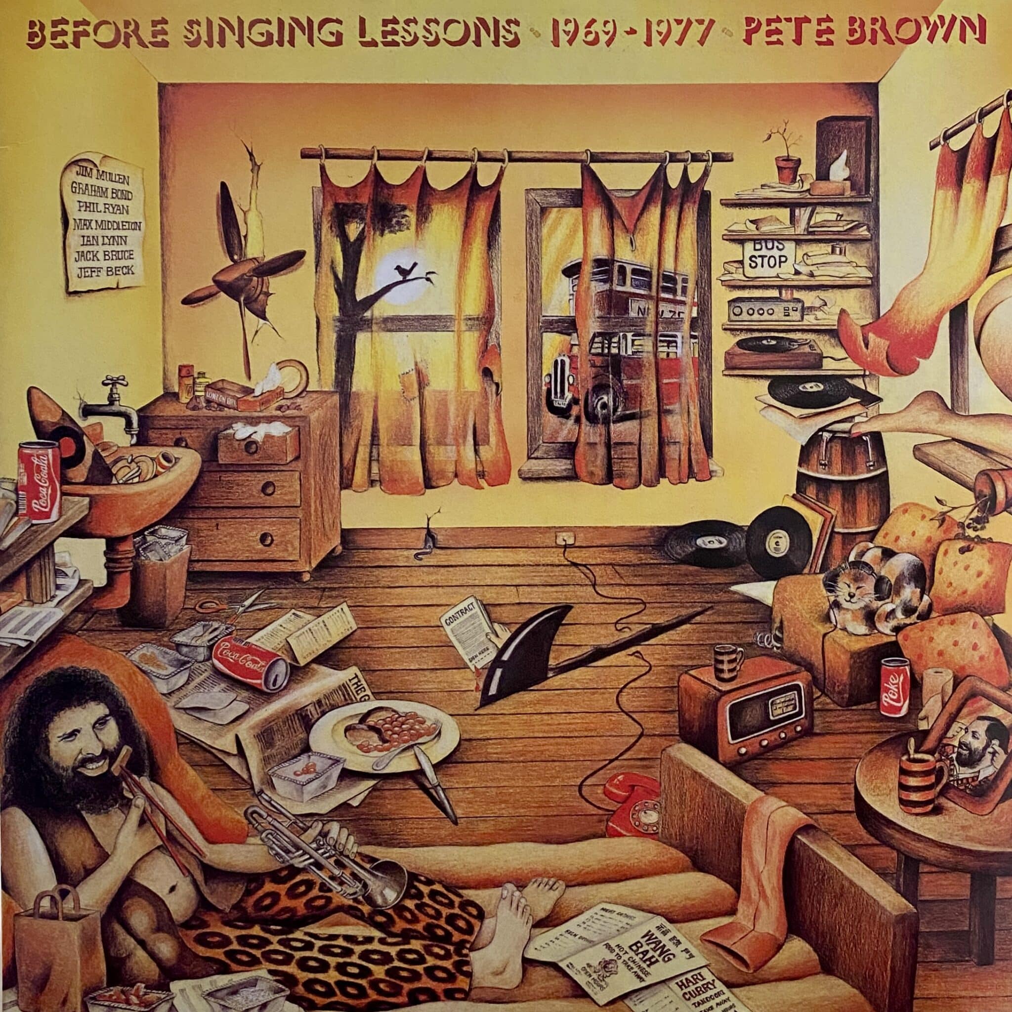 Pete Brown – Before Singing Lessons 1969-1977