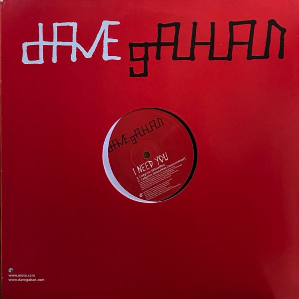 Dave Gahan – I Need You MAXI