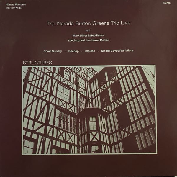 Narada Burton Greene Trio – Structures