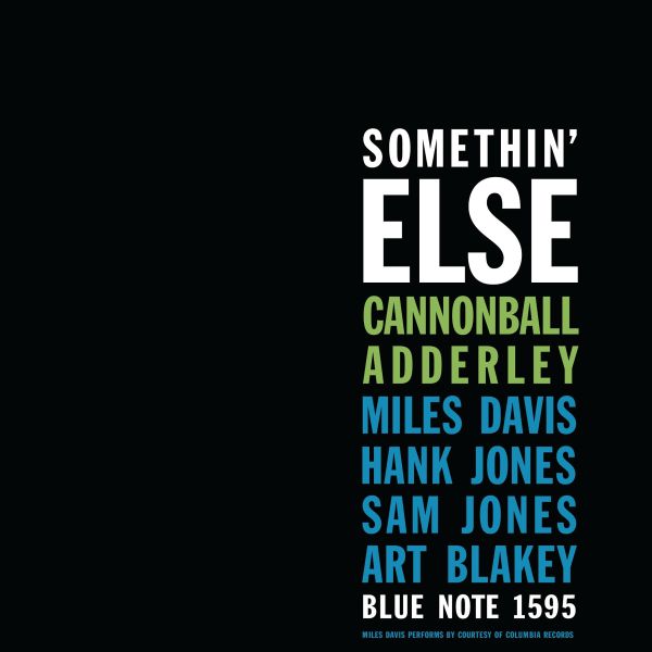 Ilmestyy 18.9.2026 / Cannonball Adderley – Somethin' Else